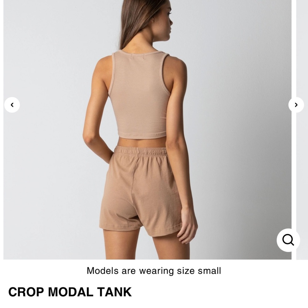 CROP MODAL TANK - Talentless - Picture 2 of 3